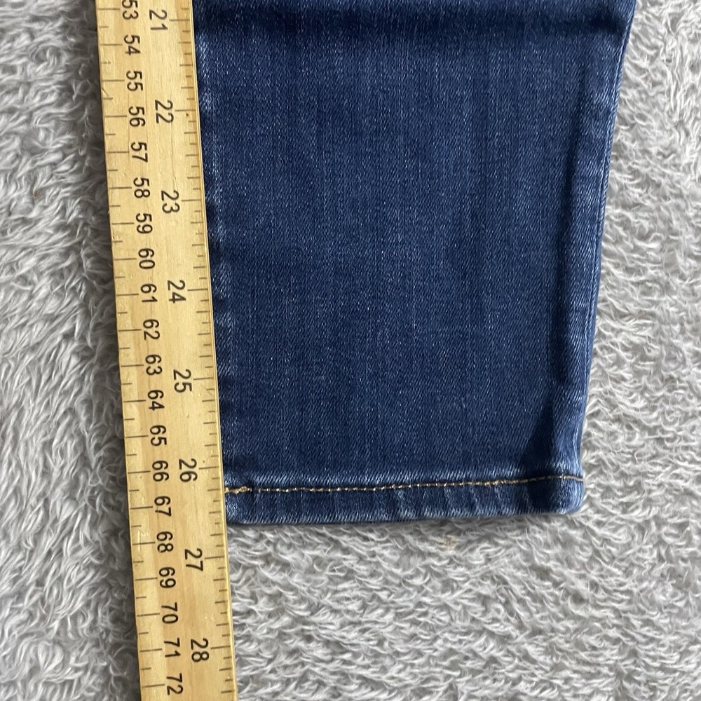 Madewell Jeans Womens 27 Curvy High Rise Skinny Dark Wash Blue Denim Stretch - Picture 7 of 9